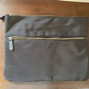 Black Cosmetic Bag 12 x 9 inches